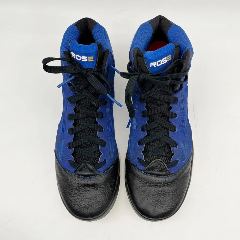 Adidas Derrick Rose- adizero Blue basketball shoes. Size 12 - Picture 5 of 11